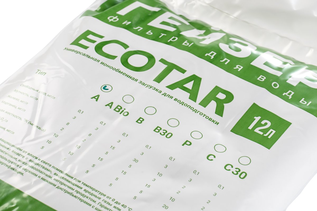 Гейзер Мультикомпонентная загрузка Ecotar A (12 л) 40218